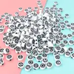 DIY Takı Yapımı Harf Boncuk – Kişiye Özel İsim Boncuğu (25 Gram) MC2021H-12