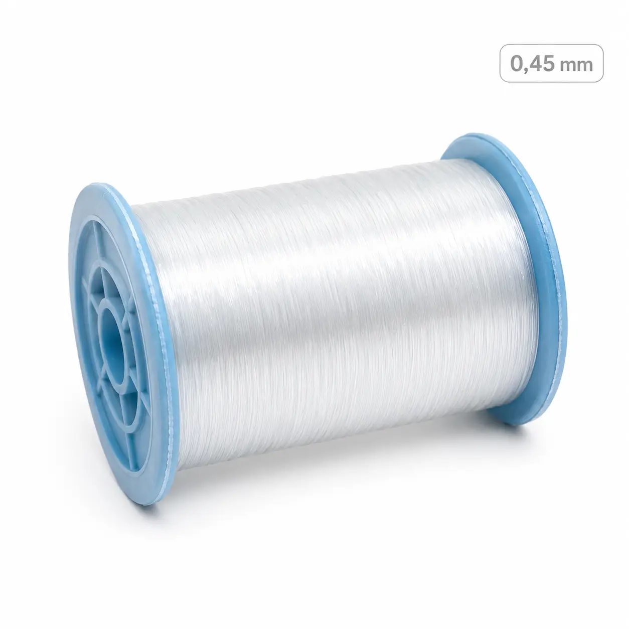 045misina 0,45 mm Şeffaf Misina Takı ve Boncuk Dizim İpi - Dayanıklı Naylon Misina - Görsel 1